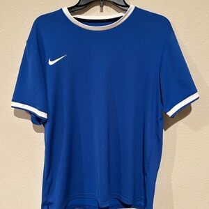 Nike Men's Blue Athletic Shirt
